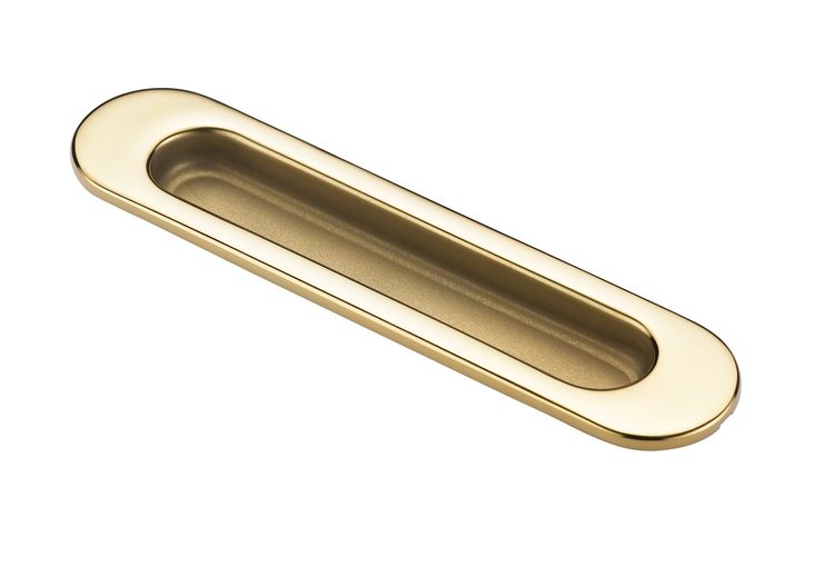Комплект ручек для раздвижной двери без механизма SILLUR A-K05-V0 P.GOLD/S