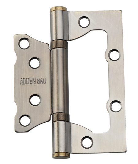 Петля дверная универсальная без врезки с двумя подшипниками ADDEN BAU. 100X75X2.5 BUT ANTIC