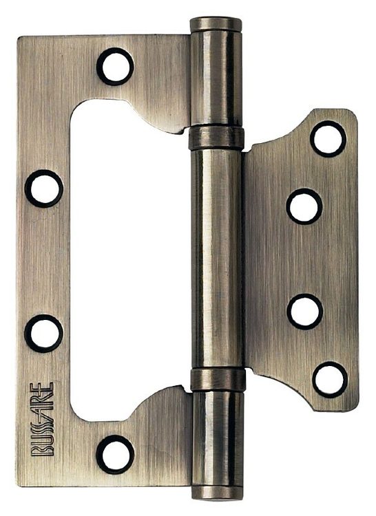 Петля накладная без врезки B020-U 100X75X2.5-2BB-1AB