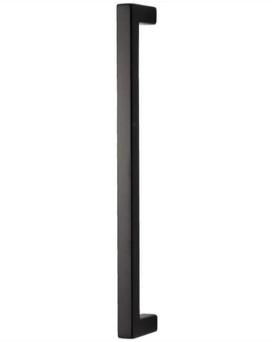 Ручка для раздвижных и распашных дверей 8927 BLACK MATT 160 MM