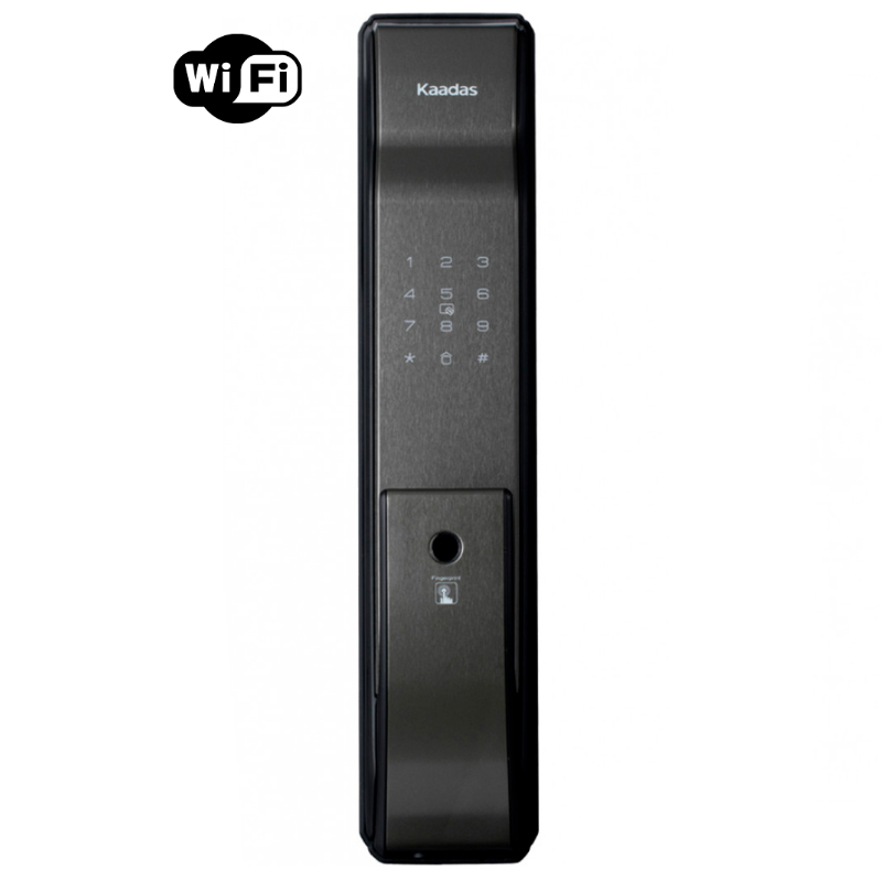Kaadas K9-5W Black с отпечатком пальца