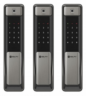 Solity GSP-2000BK Dark Silver с отпечатком пальца